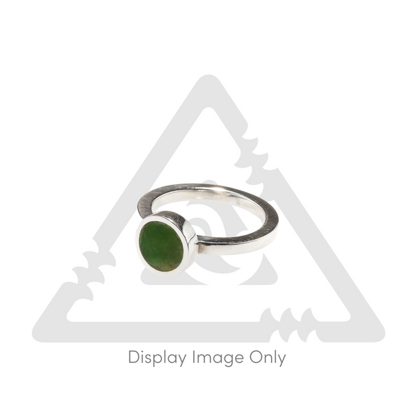 Sterling Silver Small Round Ring