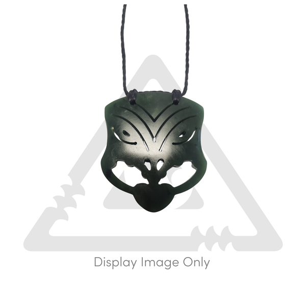 Pounamu Tiki Mask