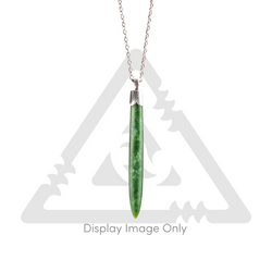 Sterling Silver Contemporary Long Roimata